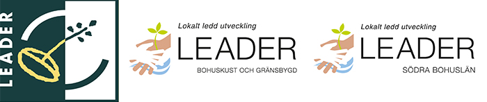 Logotyper för Leader - Bohuskust och gränskust samt Södra Bohuslän